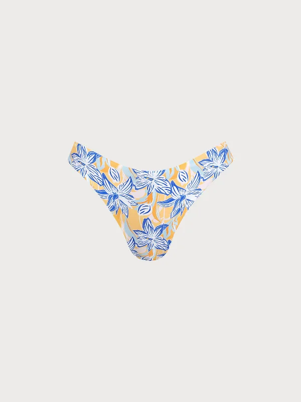 Blue Print Natural Waisted Bikini Bottom