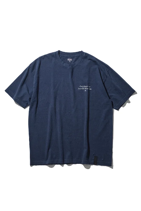 Mountain Research / GARMENT DYE TEE SHIRT “OALWM” 