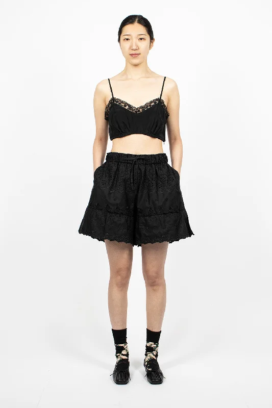 Bralette Black/Lace Trim