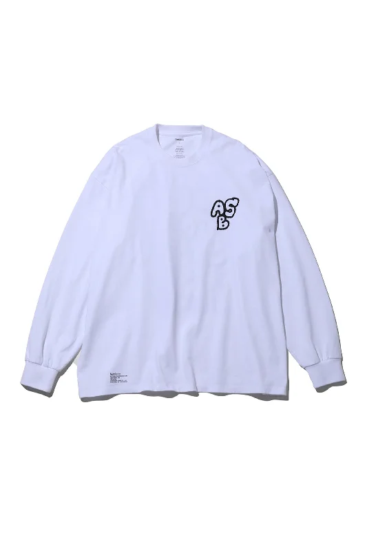 AS×FS / Corporate L/S Tee "PUBLISHING" - White