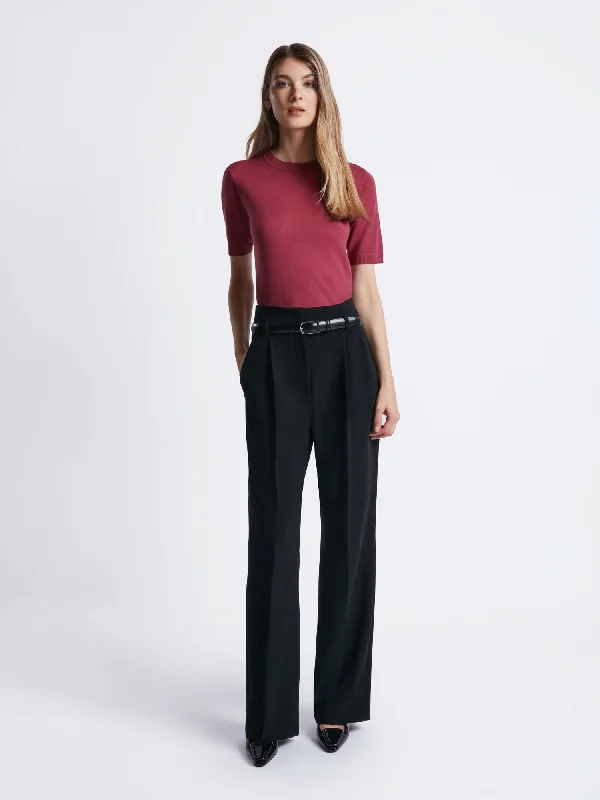 Easy care pleated pant