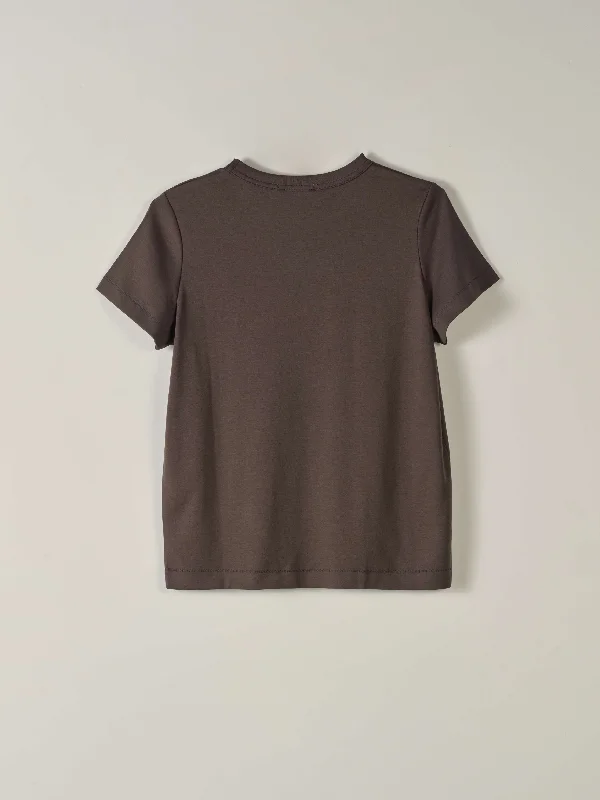 T-shirt simple 2242 gris / O