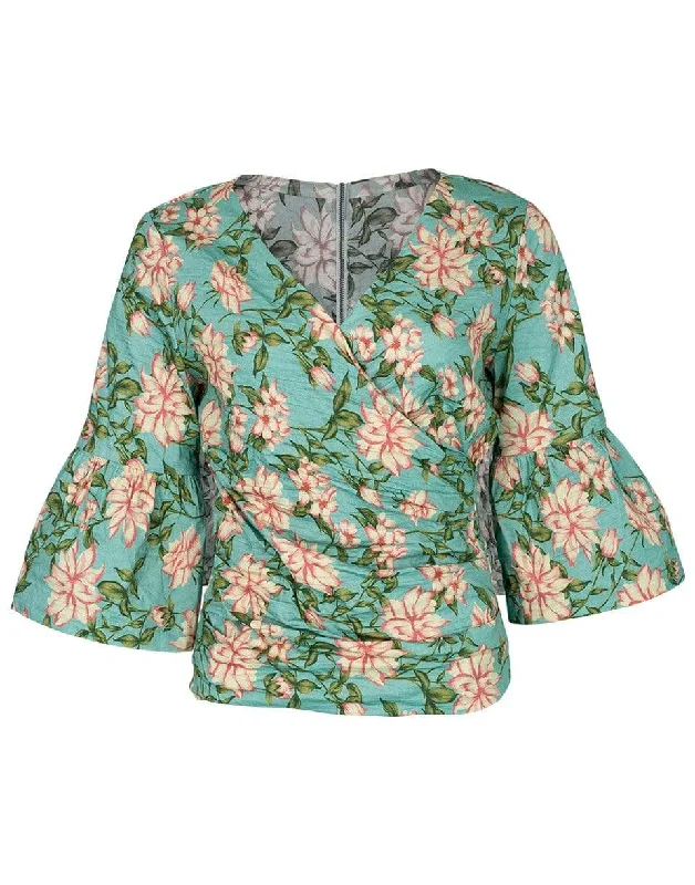 Spring Dream Bell Sleeve Top