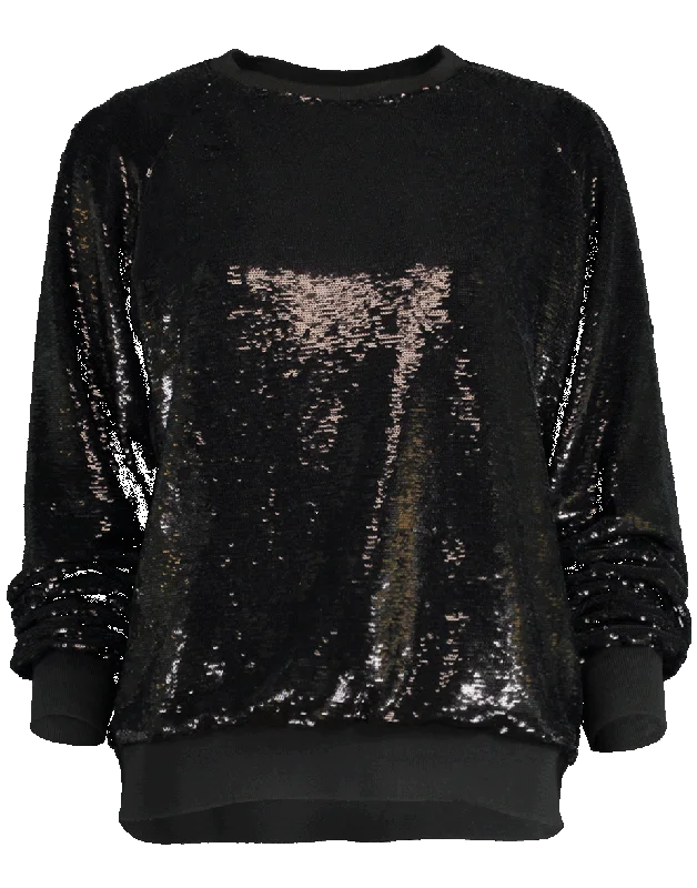 Micro Sequin Sweatshirt