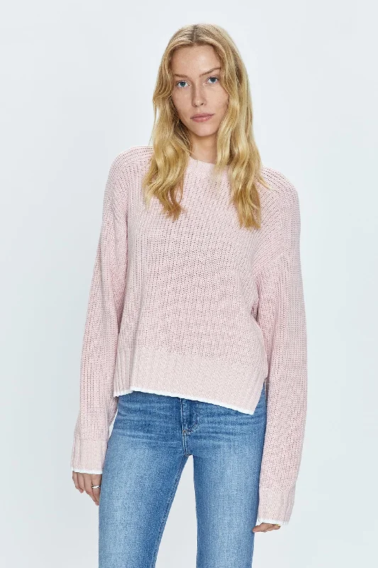 Adina Sweater - Icy Pink