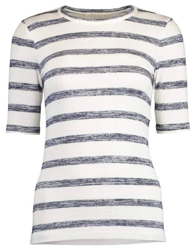 The Knit Striped Slim Tee