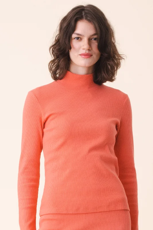 L/S Mockneck in Sea Shell