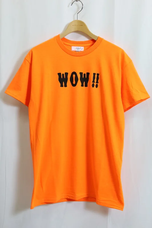 Lucky 'n' Lure / WOW! ! SS Crew Neck Tee - Safety Orange