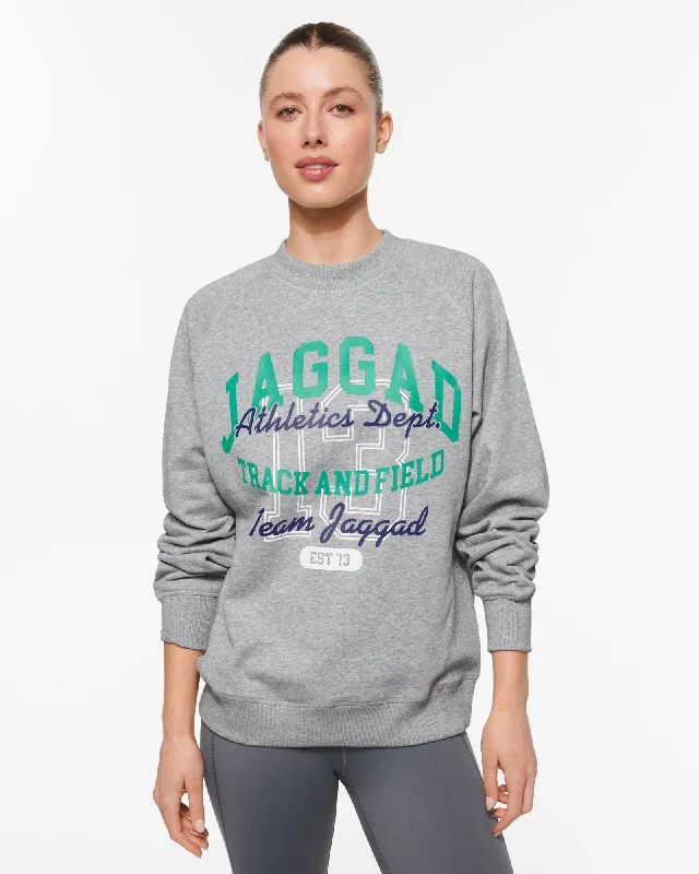 COURT RAGLAN SWEATER GREY