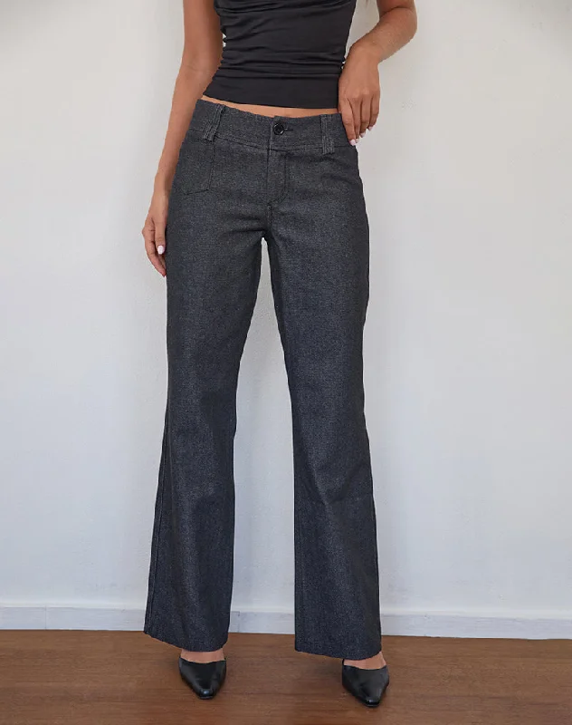 Padali Trouser in Dark Indigo