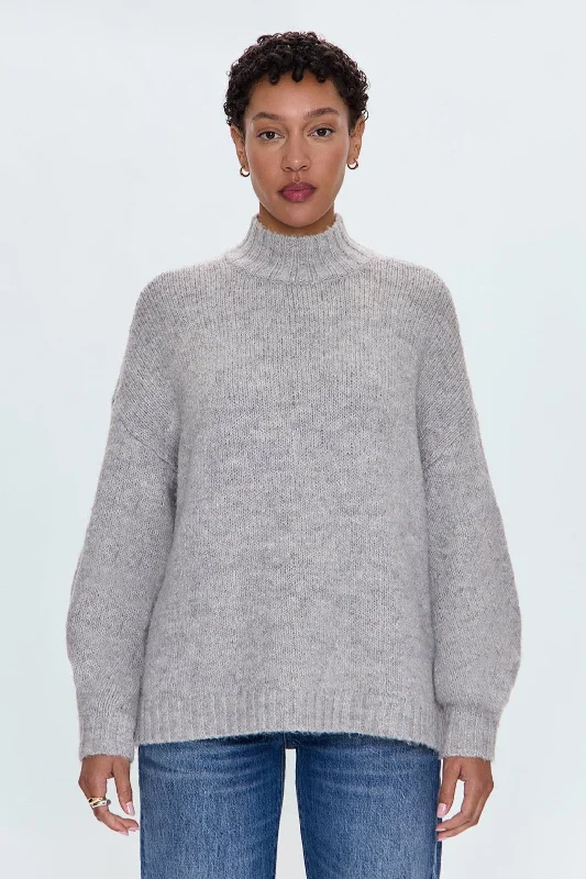 Carlen Sweater - Heather Grey