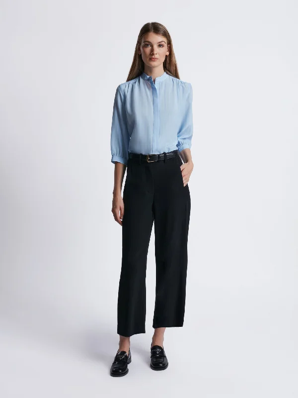 Cropped wide pant