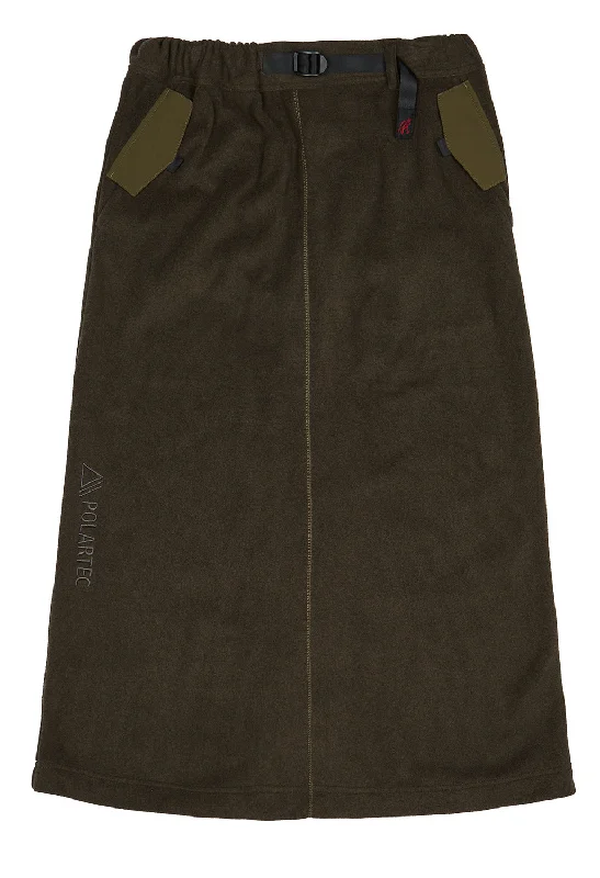 Gramicci Women's Polartec Maxi Combination Skirt - Olive