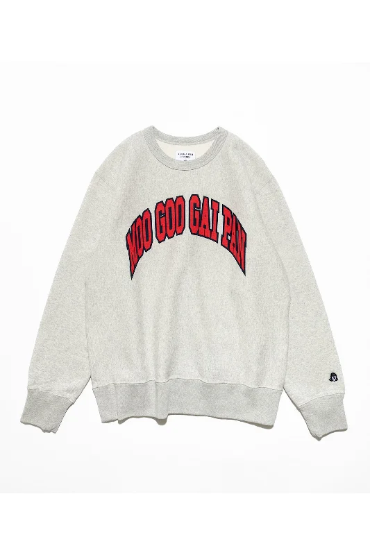 TACOMA FUJI RECORDS / MOO GOO GAI PAN SWEATSHIRT designed by Shuntaro Watanabe