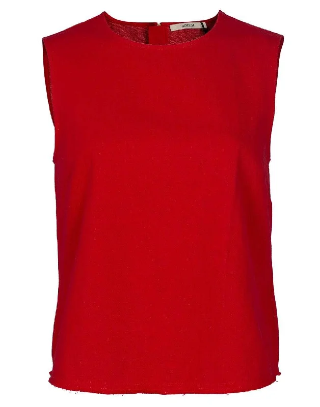 Sleeveless Boxy Top