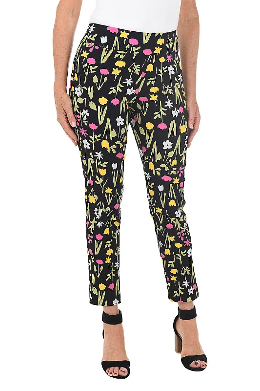 Black Tulip Pull-On Ankle Pant