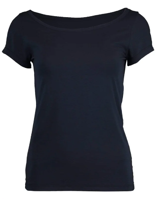 Navy Ballet Neck T-shirt