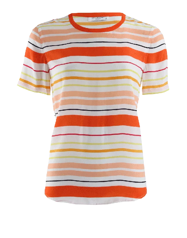 Short Sleeve Striped Riley Tee