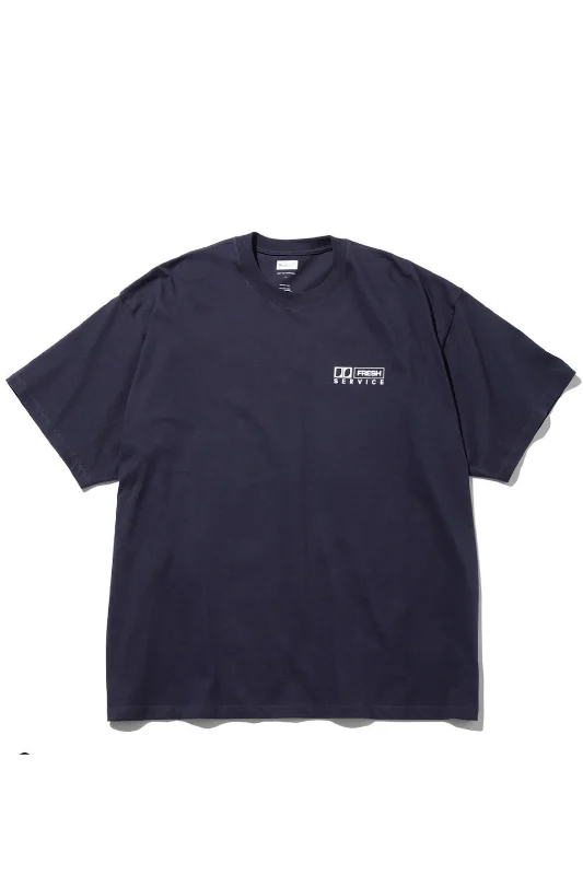 Fresh Service / Corporate Printed S/S Tee "FS" - Navy