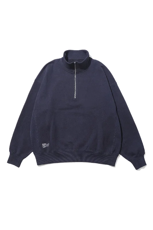 FreshService / Heavy Oz Half Zip Pullover - Navy