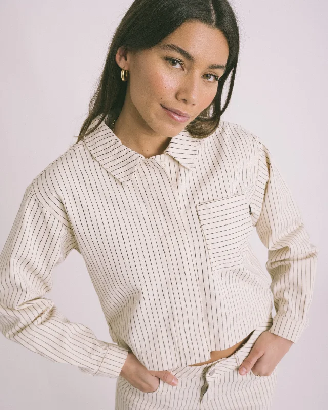 Maddy Overshirt Blanc de Blanc