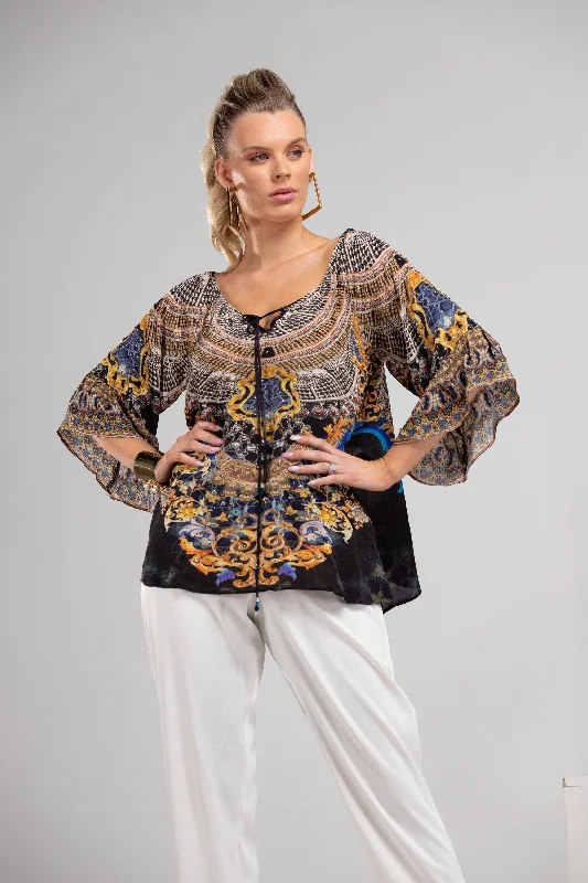 MIDNIGHT IN PARIS - GYPSY TUNIC